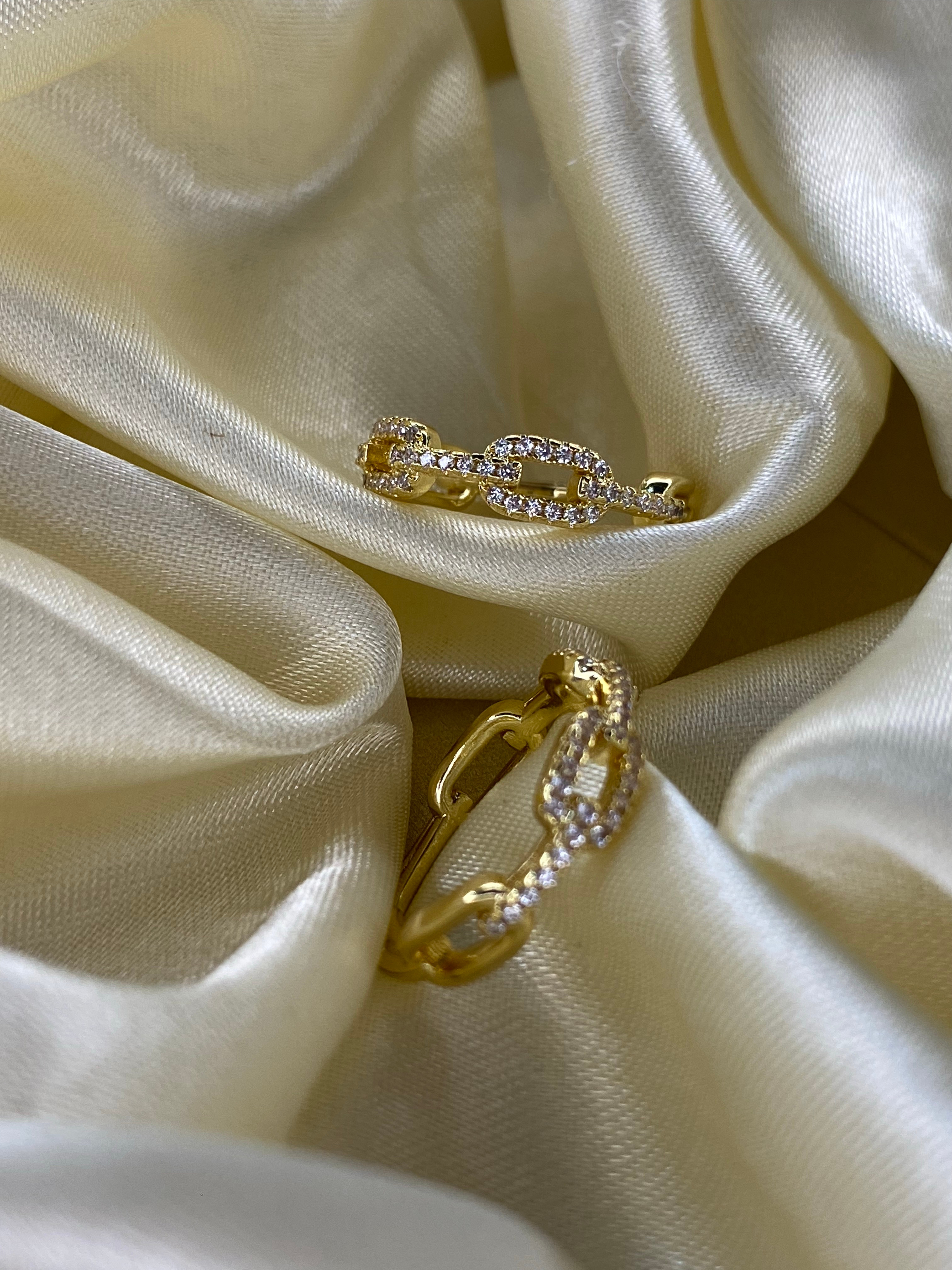 Imagen 1 de Anillo Cadena glam mini