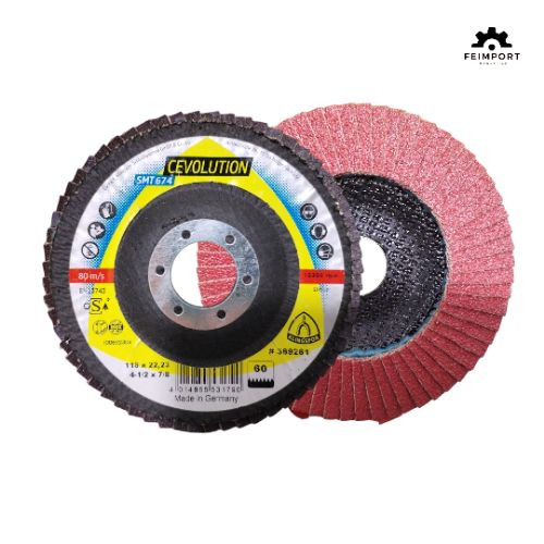 Imagen 1 de Caja Disco Flap 4"1/2 Gr60 Klingspor Ceramico