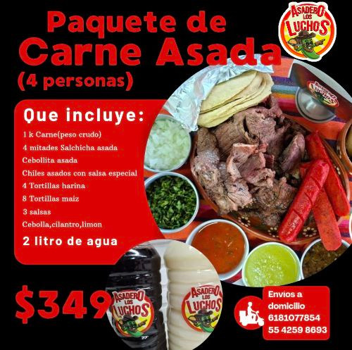 Imagen 1 de Paquete para 4 personas