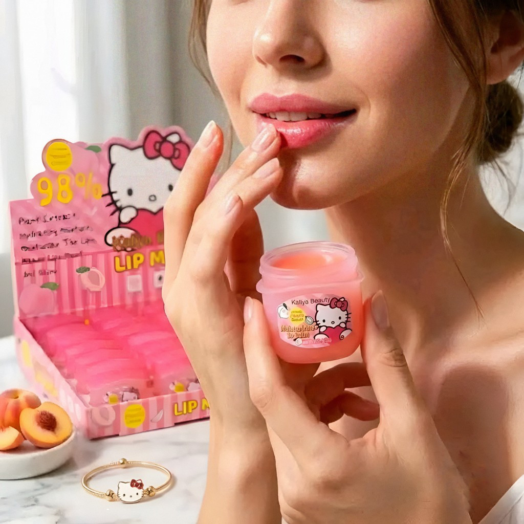 Imagen 1 de Bálsamo labial hidratante diseño Hello Kitty 7g