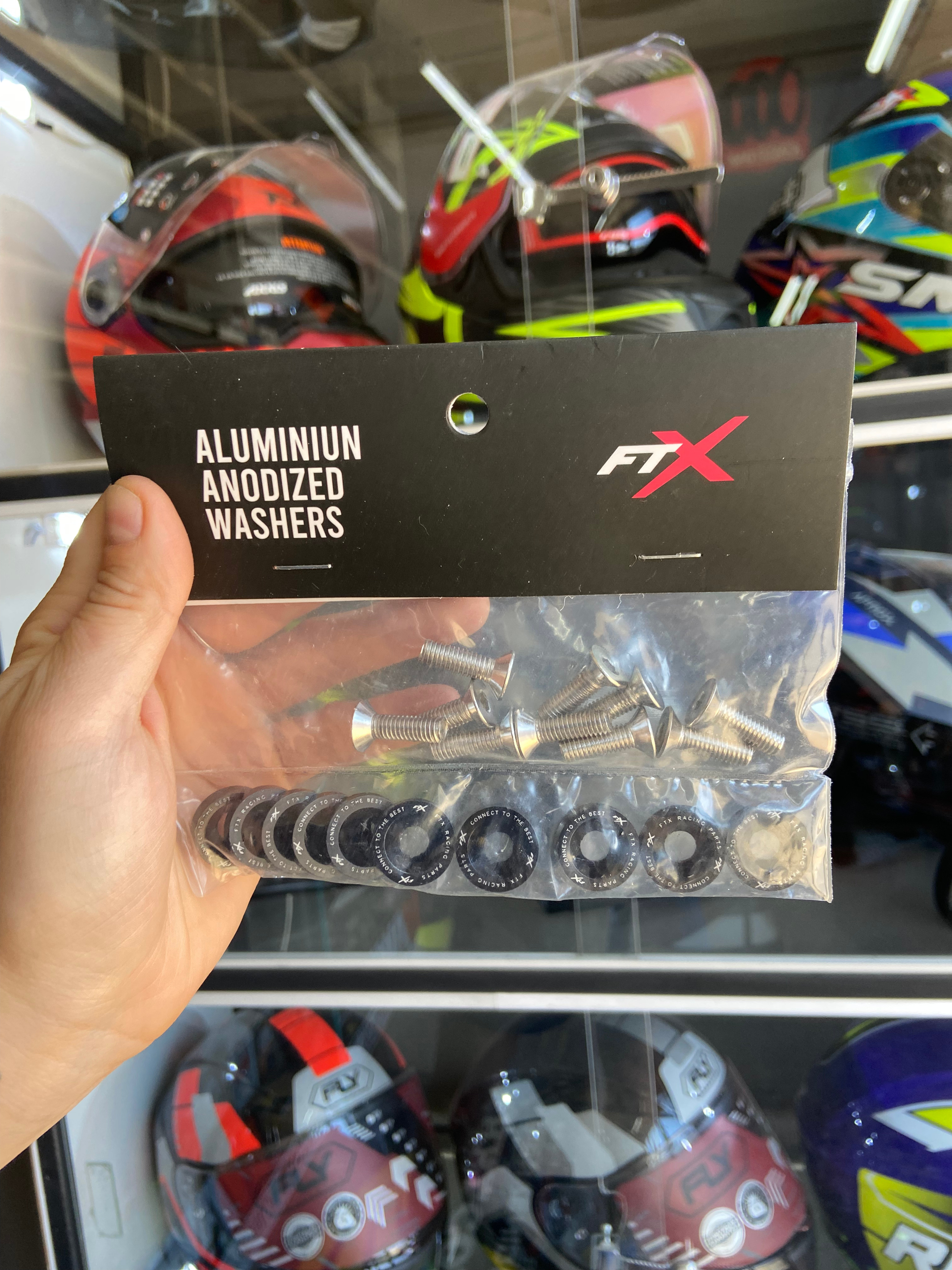 Imagen 1 de Arandelas ANODIZADAS negras