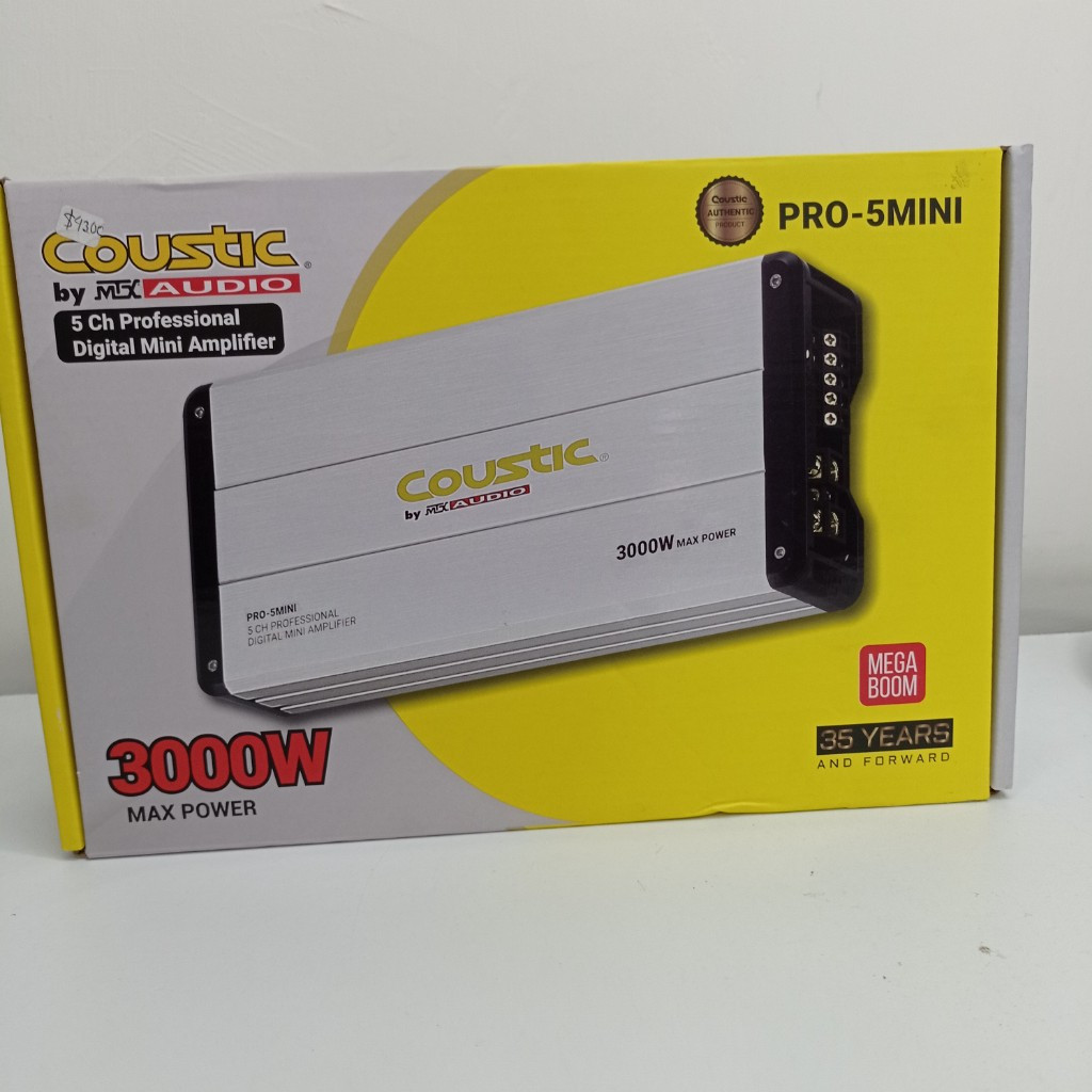 Imagen 1 de Amplificador coustic pro-5mini 5 canal