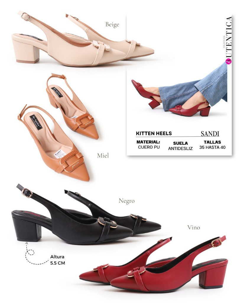 Imagen 1 de Kitten Heels Sandi