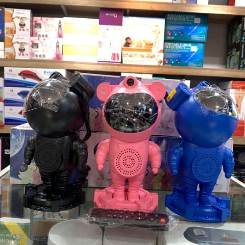 Imagen 1 de Astronauta proyector de galaxia y parlante Bluetooth