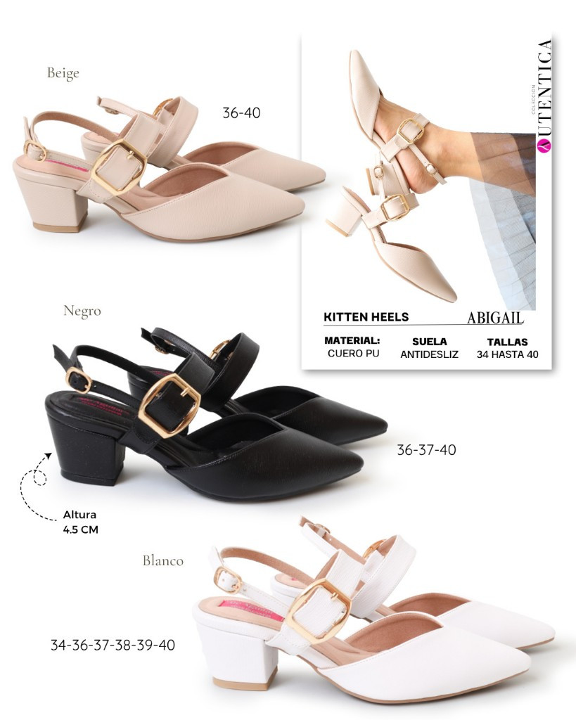 Imagen 1 de Kitten Heels Abigail