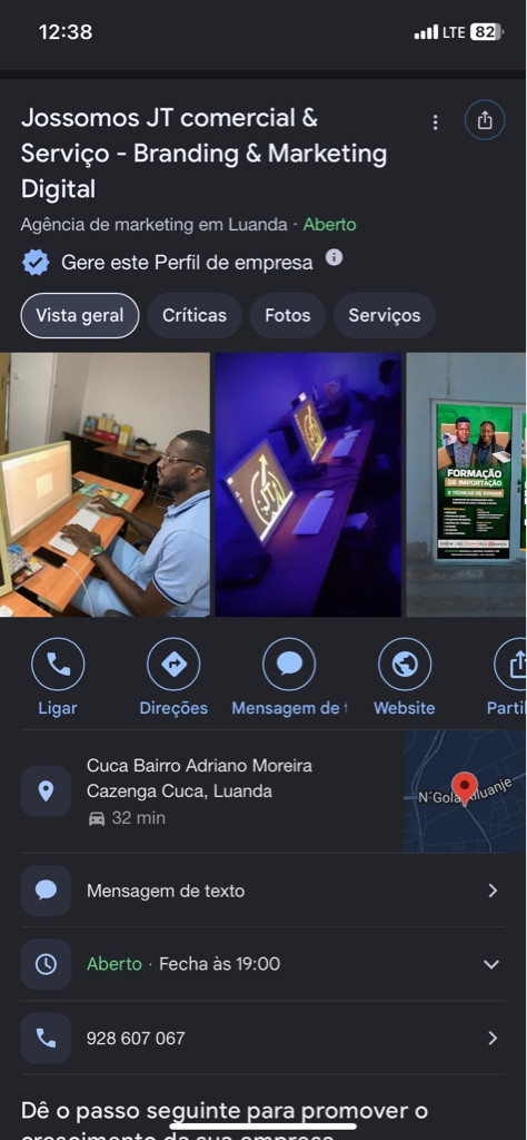Imagem 1 de Configuração e Posicionamento no Google