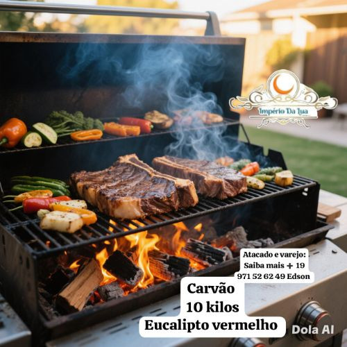 Imagem 1 de Carvão eucalipto vermelho