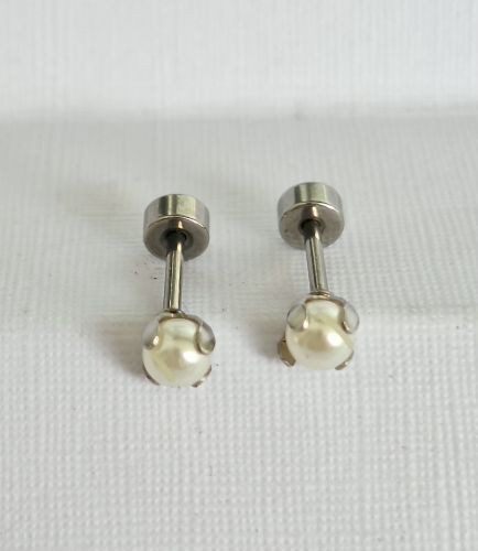 Imagen 1 de Abridor con perlas blanca mini