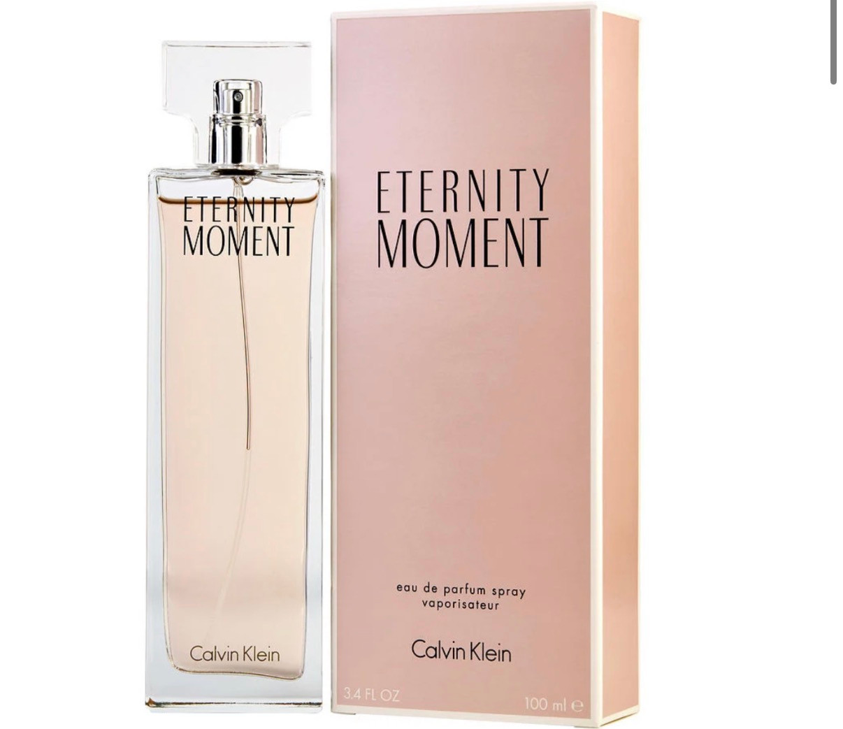 Imagen 1 de CALVIN KLEIN ETERNITY MOMENT 3.4 OZ EAU DE PARFUM - MUJER