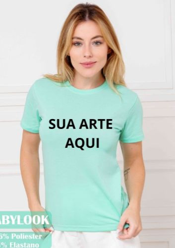 Imagem 1 de Babylook verde talla GG