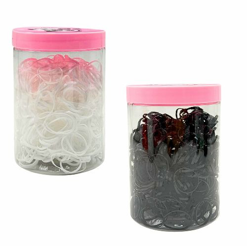 Imagen 1 de Cauchos para el cabello color negro