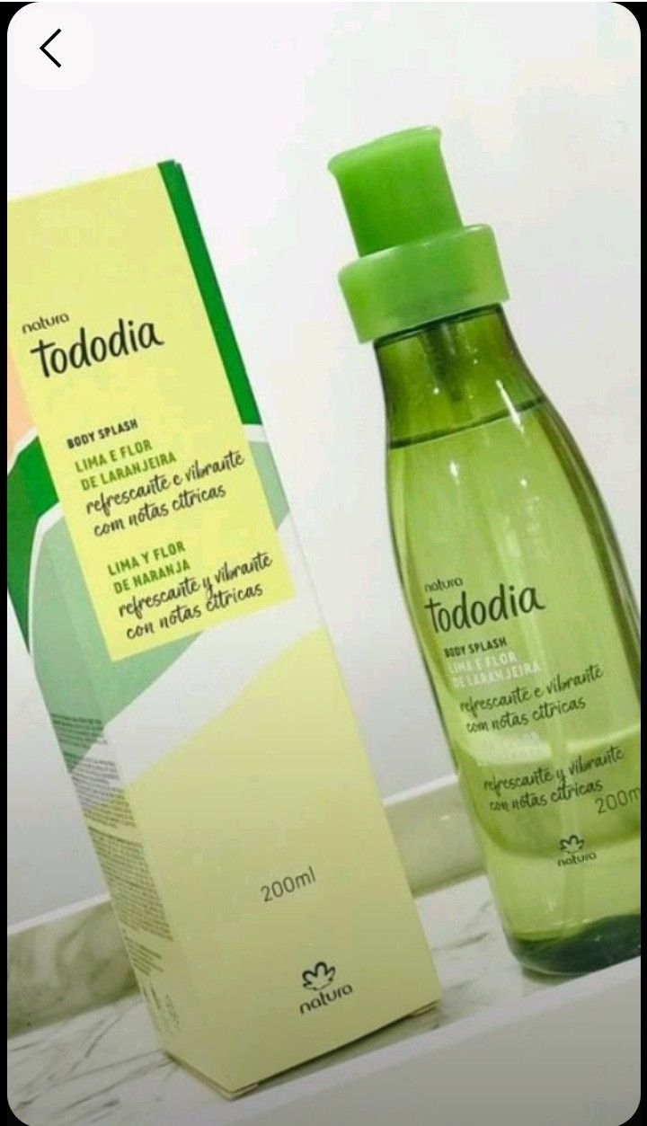 Imagen 1 de Body Splash Lima y Flor de Naranja de Natura Tododia