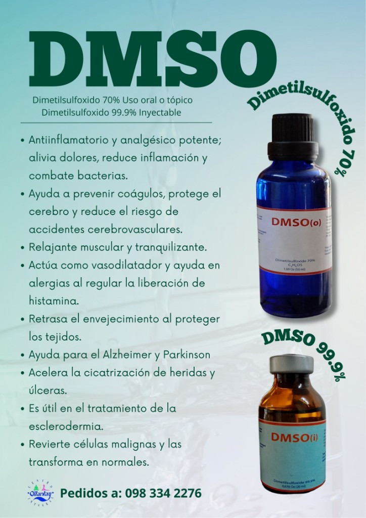 Imagen 1 de DMSO - Uso Oral o Inyectable