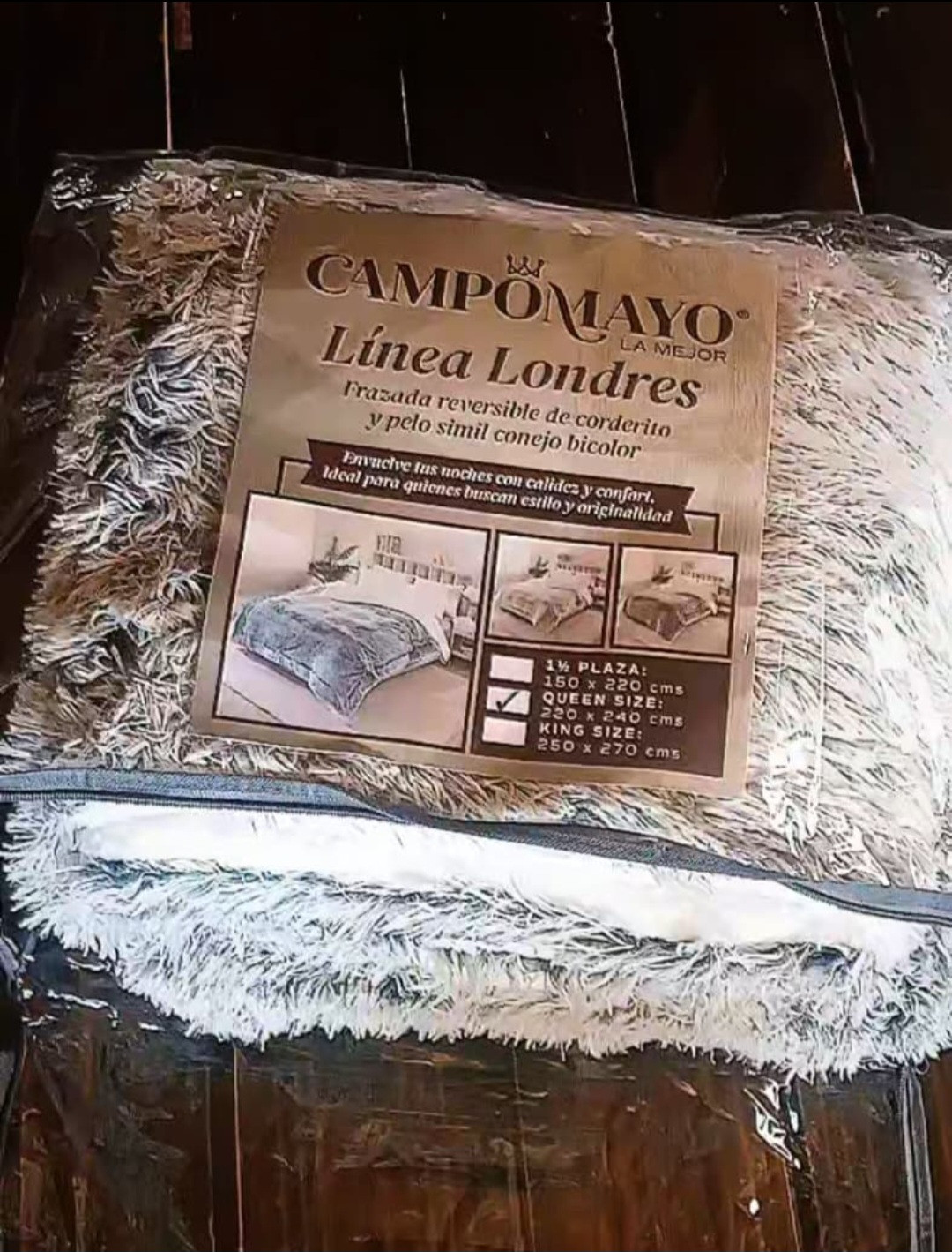 Imagen 1 de Acolchado piel de mono
