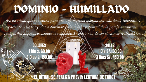 Imagen 1 de DOMINIO Y HUMILLADO