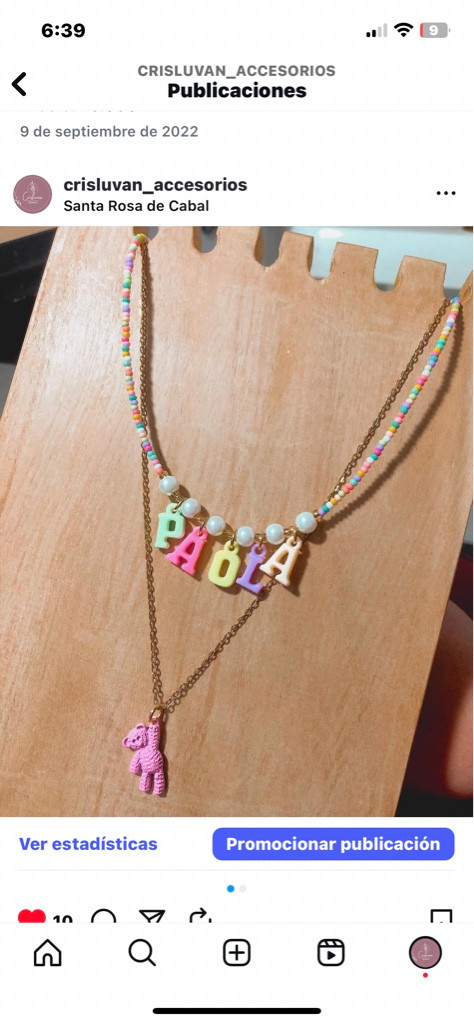 Imagen 1 de Cadena doble personalizada