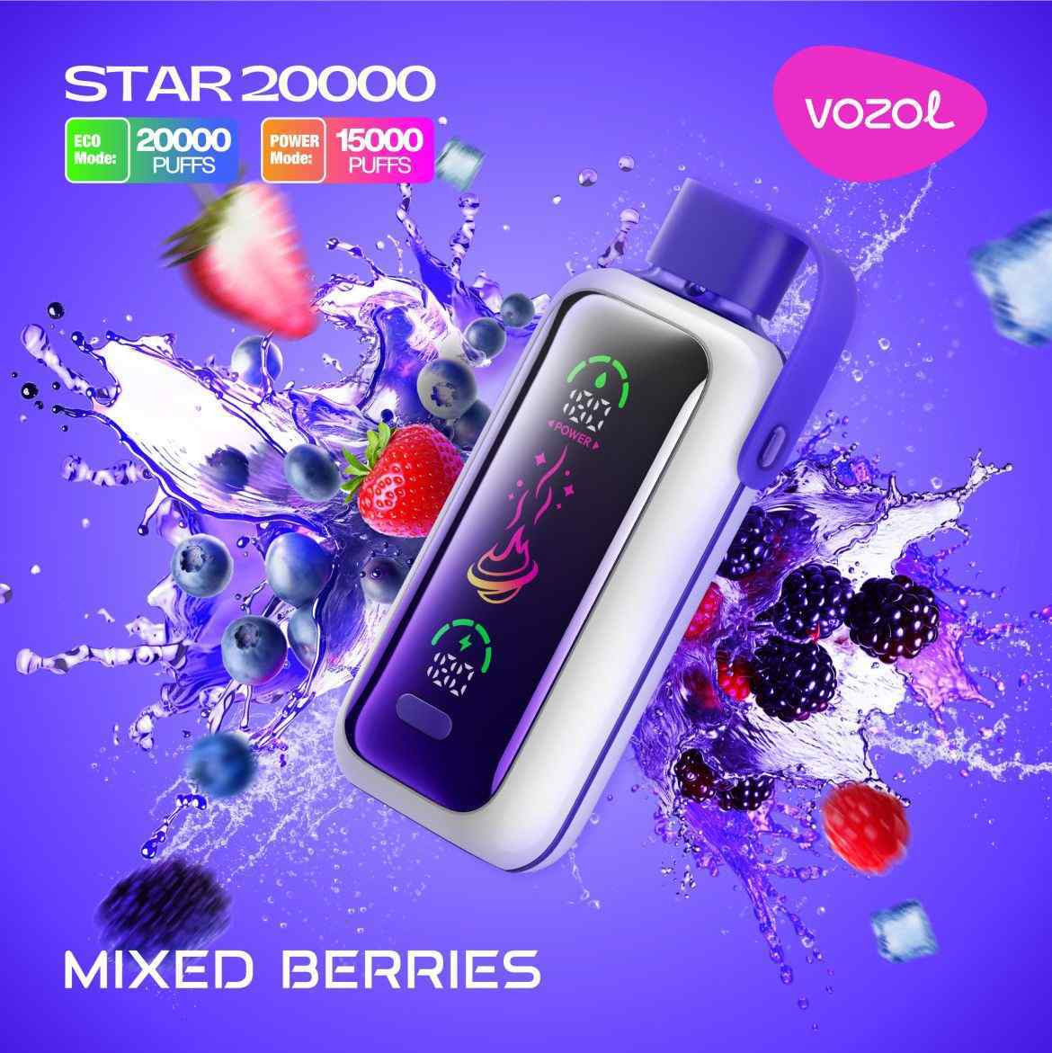 Imagen 1 de Vozol Star 20k Mixed Berries