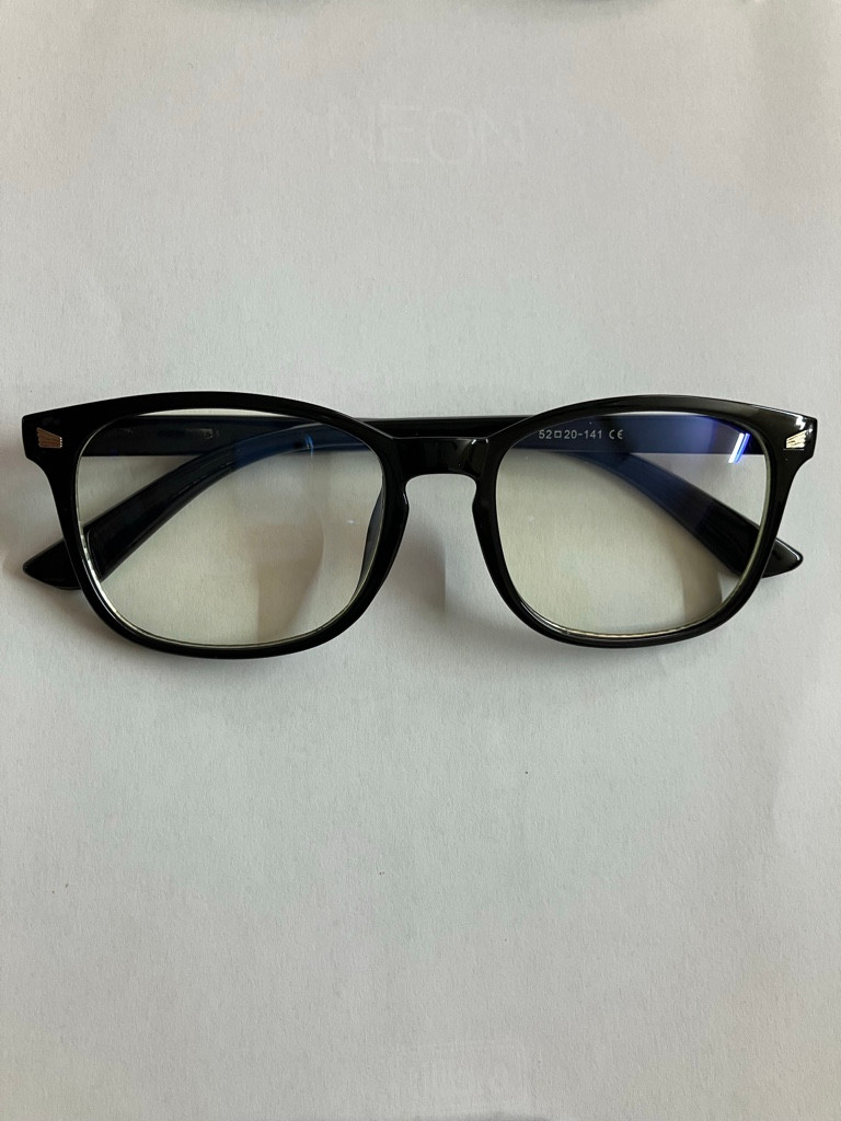 Imagen 1 de Lentes anti reflejo y luz azul (negros)