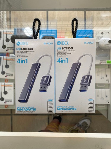 Imagen 1 de Adaptador ibek HUB IK-A007 4 IN 1