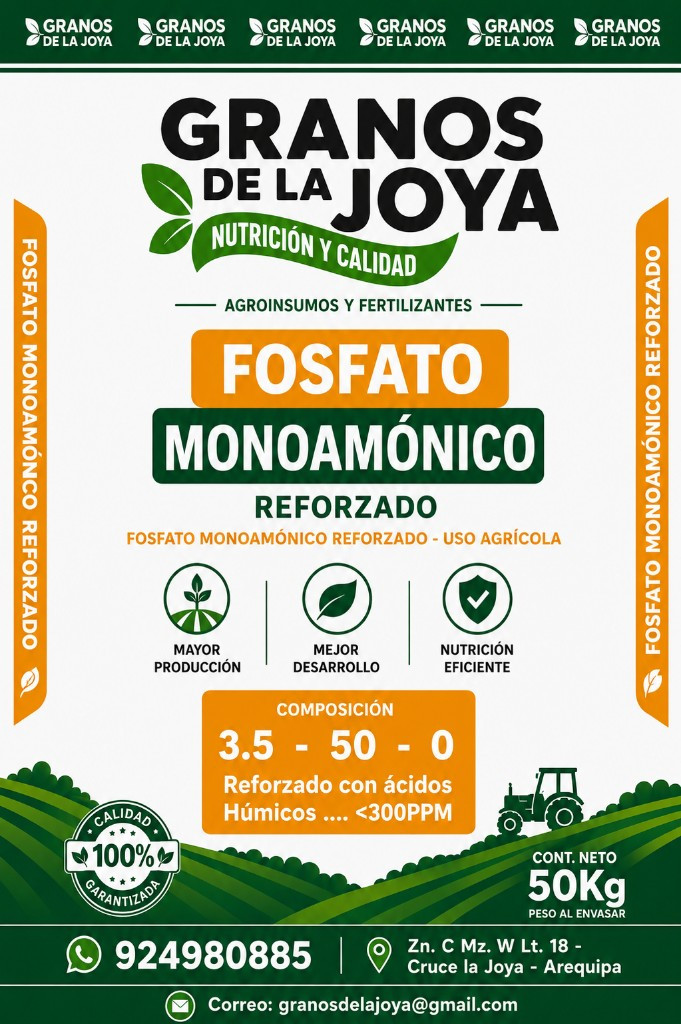 Imagen 1 de FOSFATO MONOAMÓNICO REFORZADO