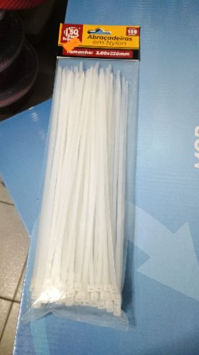 Imagem 1 de Abraçadeiras de Nylon 3,60x250mm
