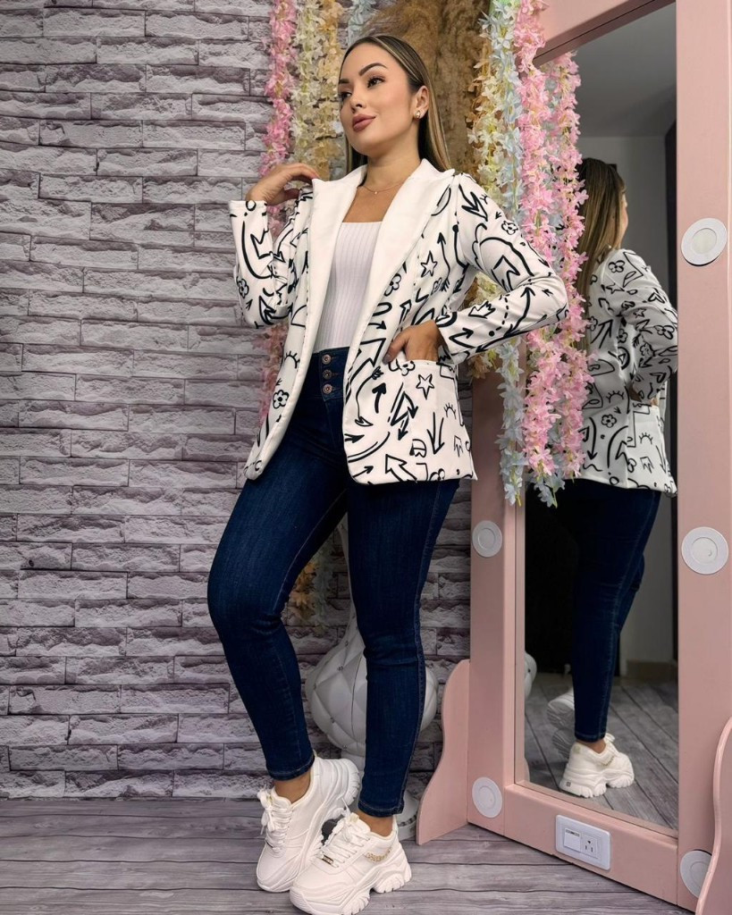 Imagen 1 de Blazer Estampado