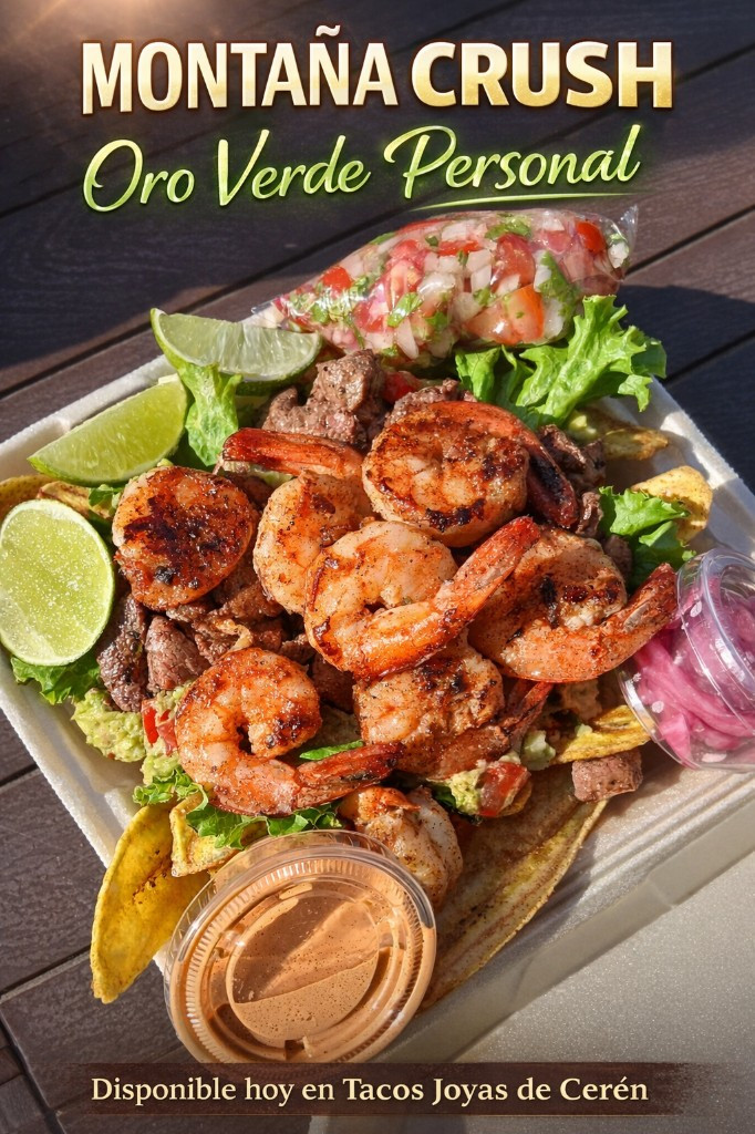 Imagen 1 de Bandeja personal montaña crush oroverde