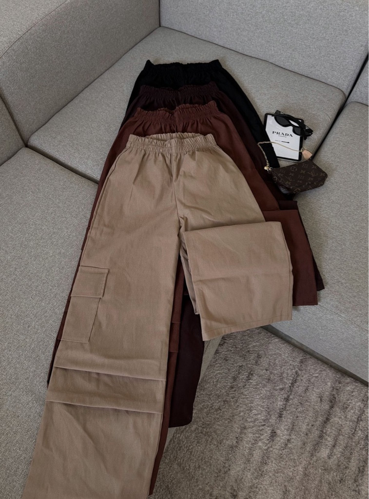 Imagen 1 de Pantalón cargo (negro)