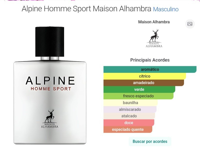 Imagem 1 de Alpine Homme Sport Maison Alhambra