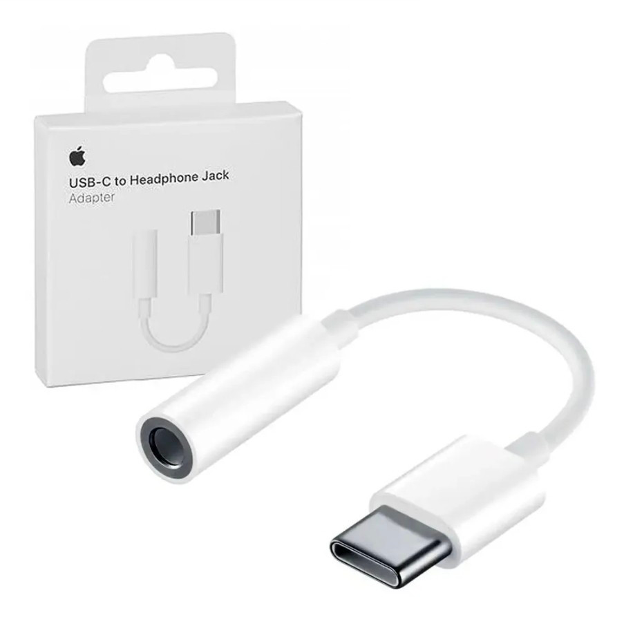 Imagen 1 de Adaptador tipo c a Jack iPhone Auxiliar
