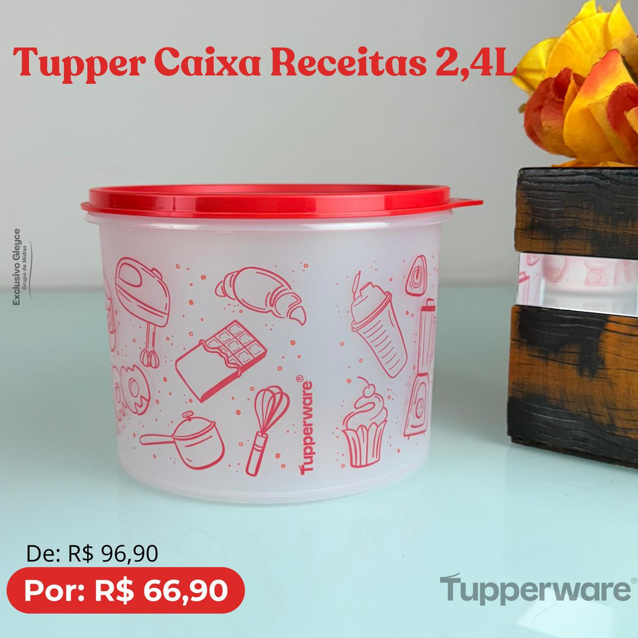 Imagem 1 de Caixa Receitas - 2,4 Litros