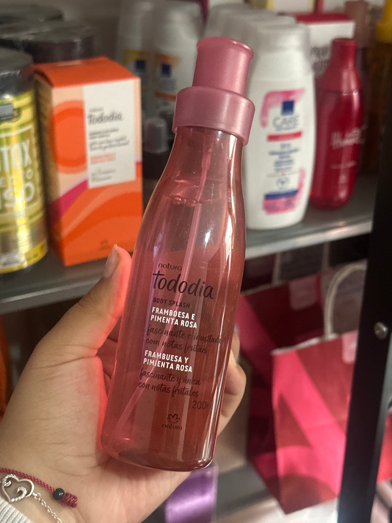 Imagen 1 de Body splash Frambuesa y pimienta rosa