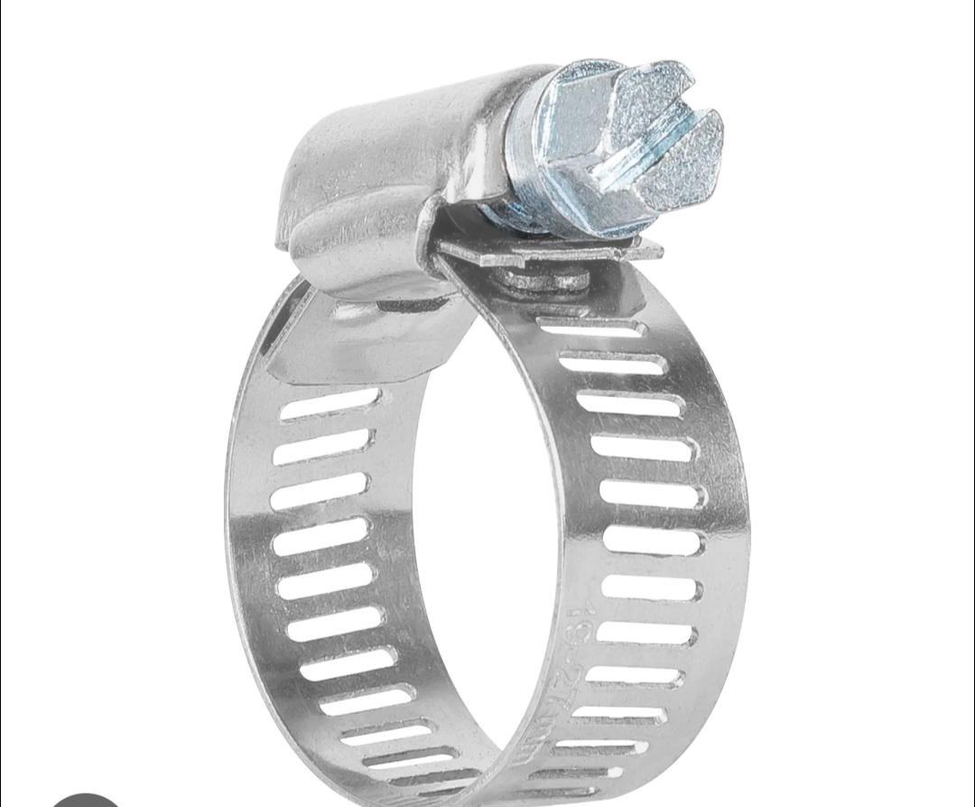 Imagen 1 de Abrazadera blanca 1/2