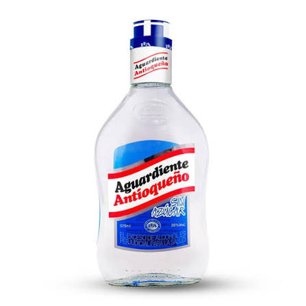 Imagen 1 de Aguardiente azul 375ml und