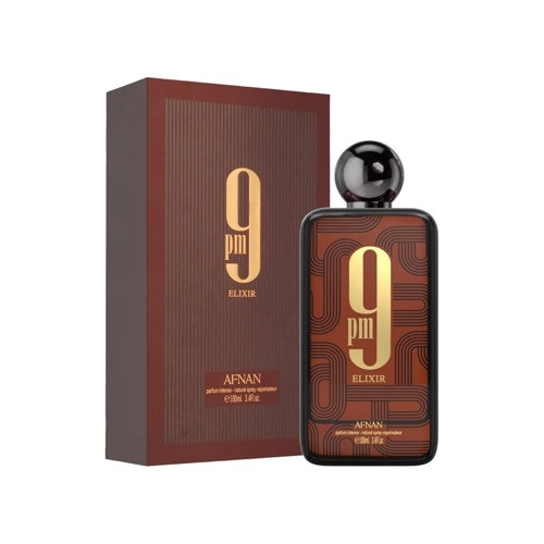 Imagen 1 de AFNAN 9PM ELIXIR 100ML 3.4OZ PARFUM INTENSE MEN