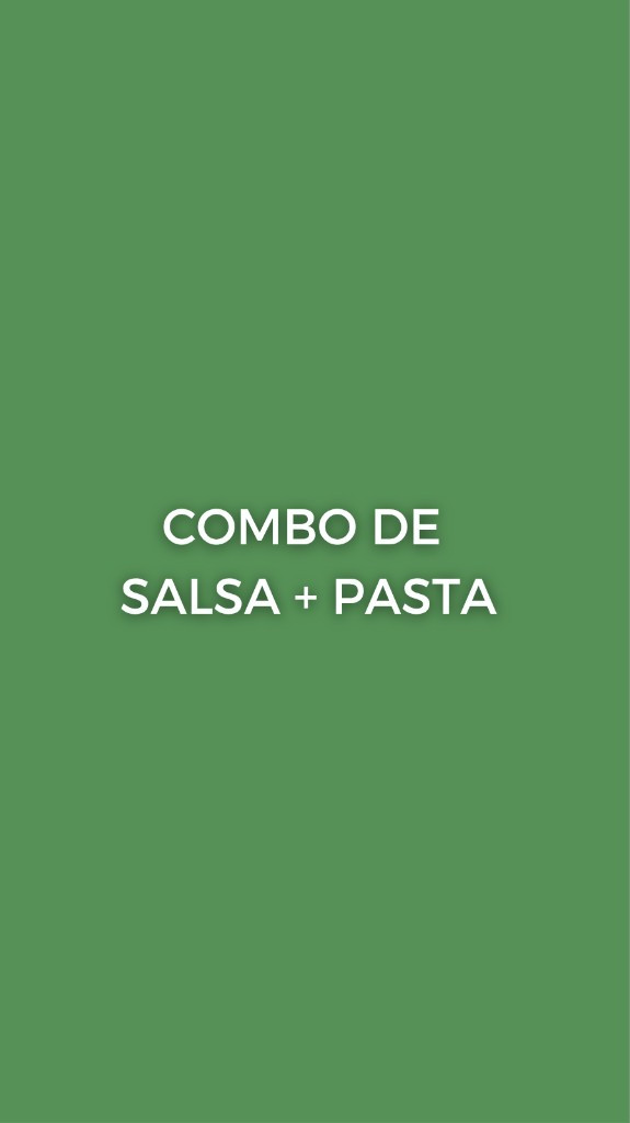 Imagen 1 de Combo salsa + pasta a elección