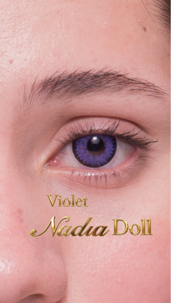Imagen 1 de 6 pares Nadia Doll violeta