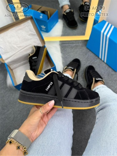 Imagem 1 de Adidas Campus Preto Látex