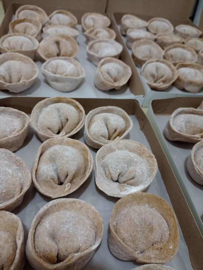 Imagen 1 de Capellettis integrales rellenos de calabaza
