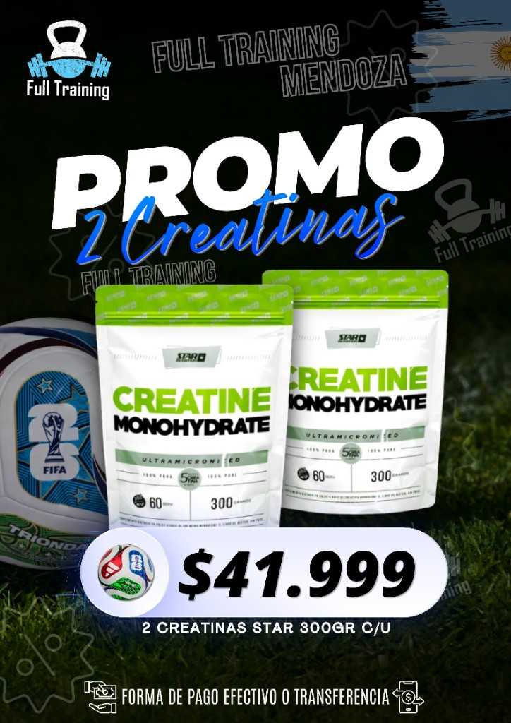 Imagen 1 de 1 PROMO 2 CREATINAS STAR NUTRITION