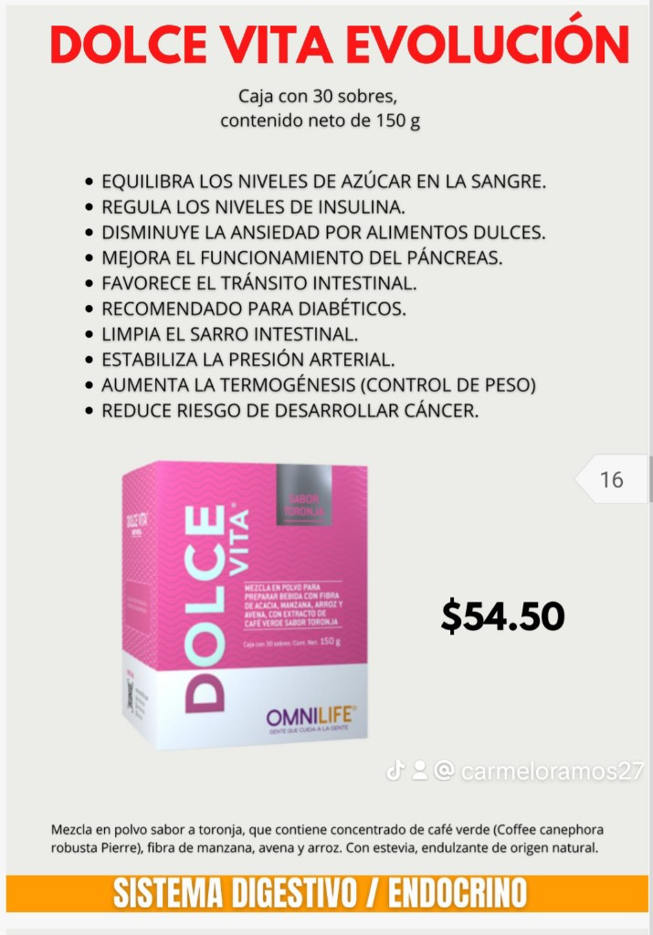 Imagen 1 de Dulcevita evolucion