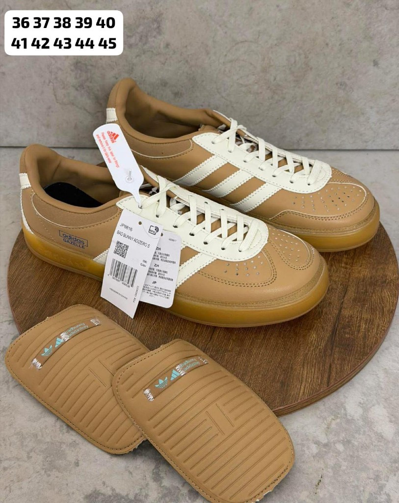 Imagen 1 de ADIDAS GAZELLE Colaboración Bad Bunny x Lionel Messi