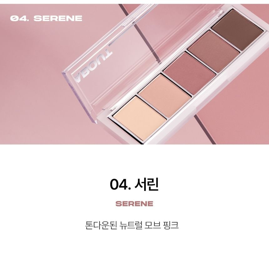 Imagen 1 de About Tone paleta de Sombras #04 serene