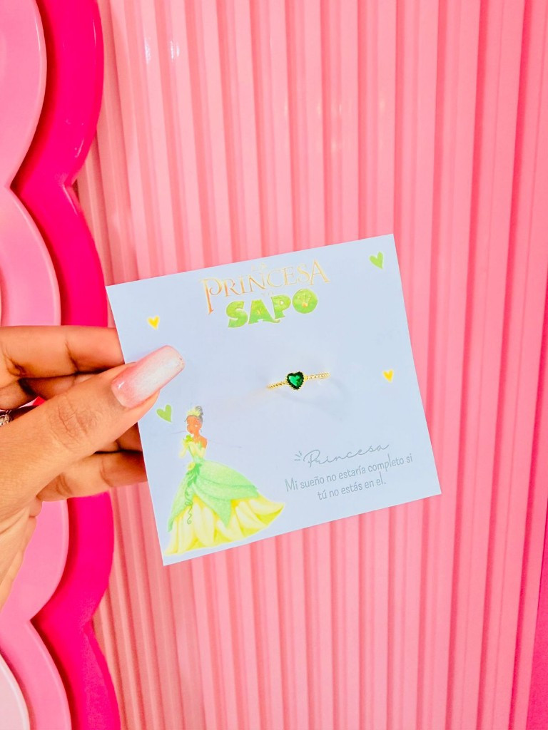 Imagen 1 de Anillo ✨La princesa y el sapo✨