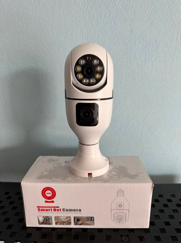 Imagen 1 de Cámara Bombillo doble lente