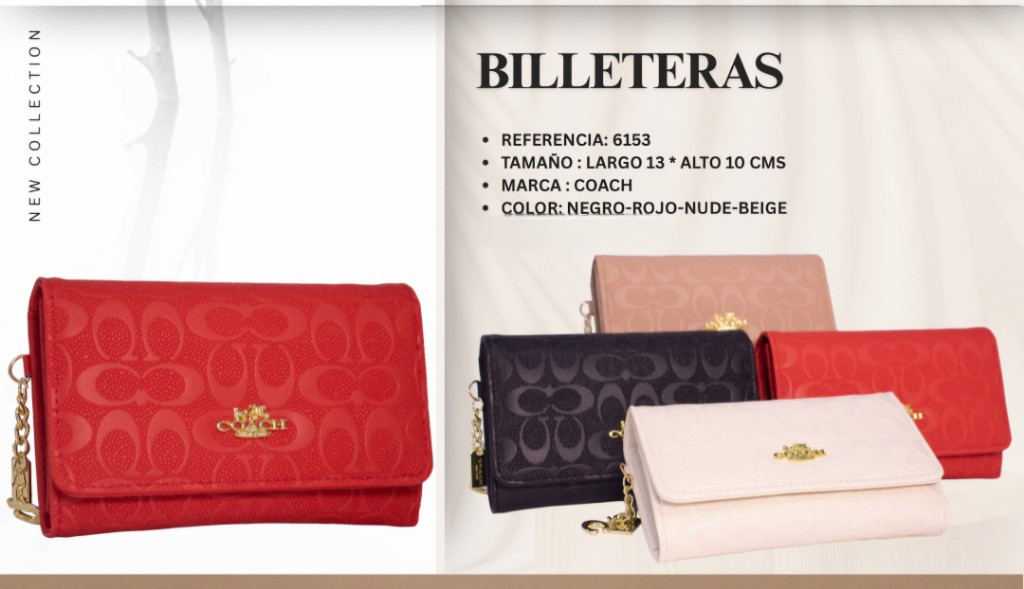 Imagen 1 de Billetera coach grande