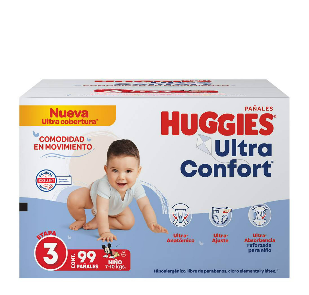 Imagen 1 de Huggies ultraconfor E3