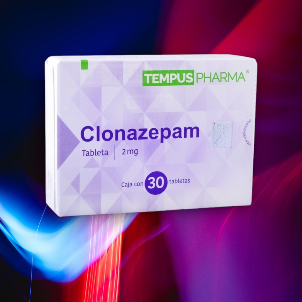 Imagen 1 de Clonazepam 2mg c/30 tabs  (Tempuspharma)