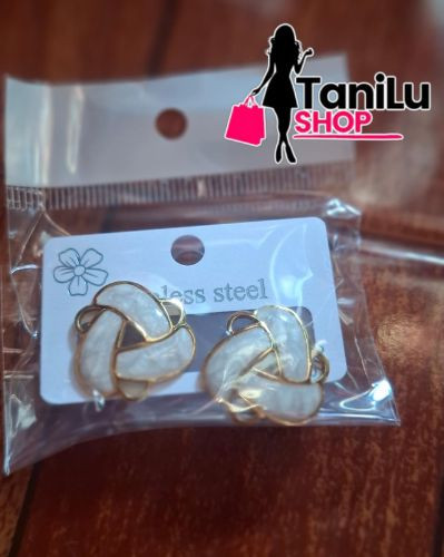 Imagen 1 de Aretes entrelazados
