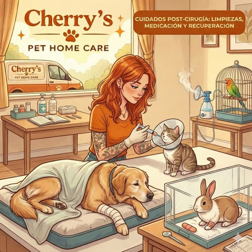 Imagen 1 de Cuidados Medicos Post Cirugía 🏥🐾